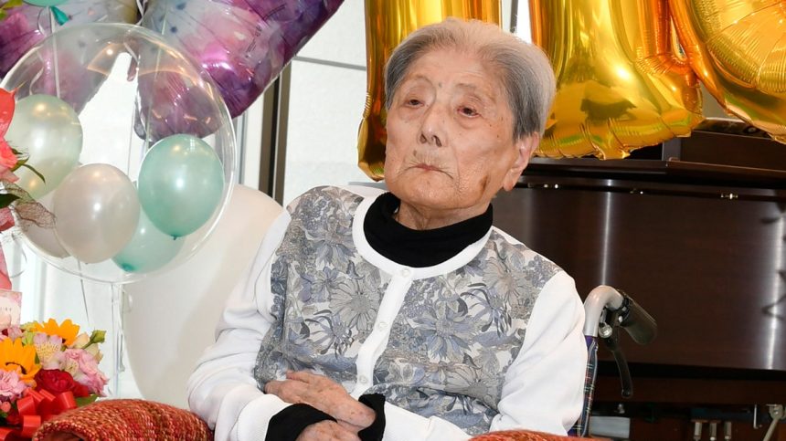 Tomiko Itooka celebrates her 116th birthday