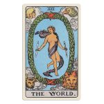 Your tarot reading for Thursday, January 2, 2025 includes The World.