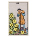 Your tarot card for Wednesday, January 8, 2025 is the Seven of Pentacles.