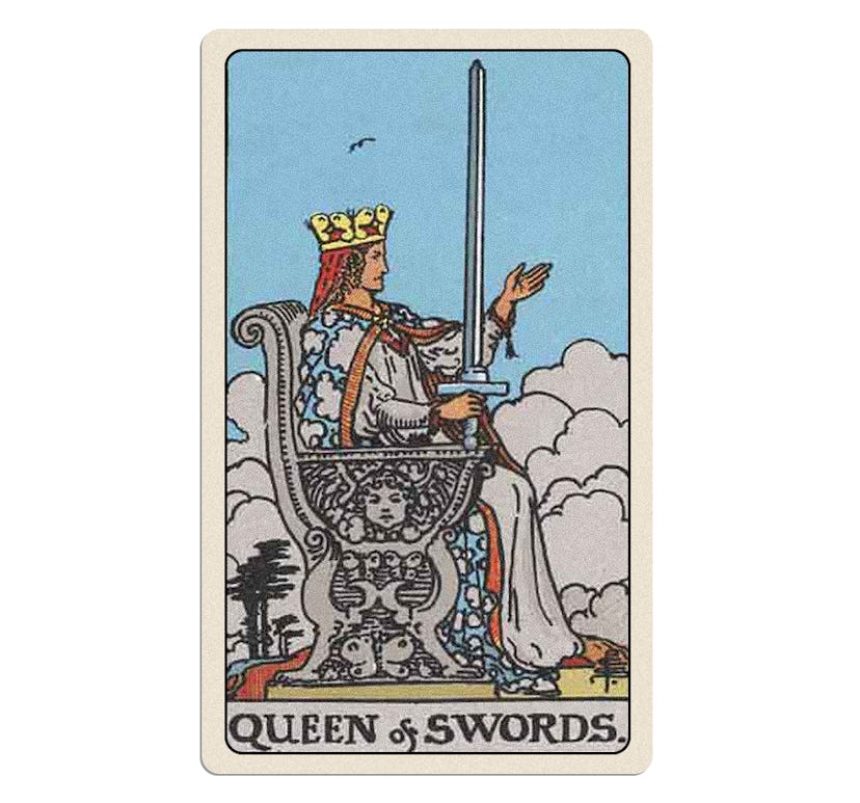 Queen Of Swords tarot card