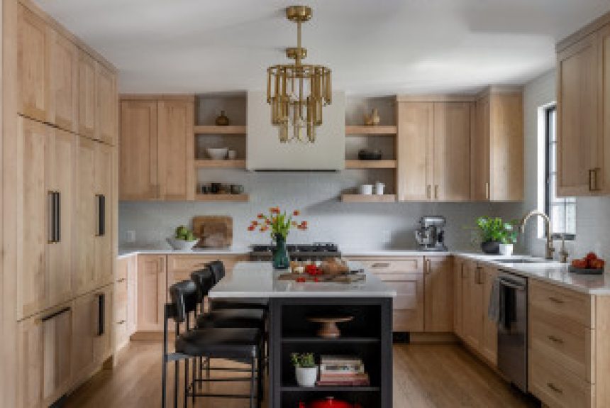 5 New Kitchens With Wood Cabinets