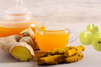 7 benefits of drinking Amla, ginger and turmeric shot daily