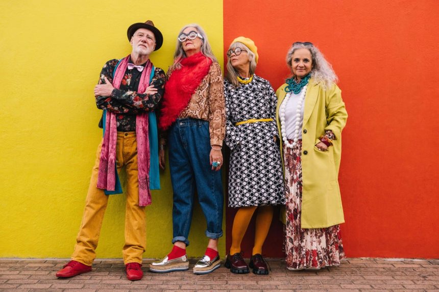 7 tips for wearing bright colours over 70