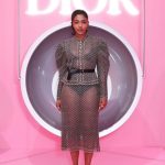 Charithra Chandran attends the Inside Lip Glow party by Dior Beauty on January 30, 2025 in London, England.