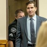 Bryan Kohberger looks on while in the courtroom