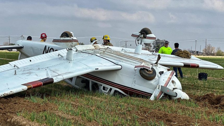 Kern County, CA small plane crash