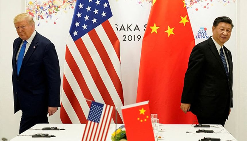 US President Donald Trump attends a bilateral meeting with Chinas President Xi Jinping during the G20 leaders summit in Osaka, Japan, June 29, 2019. — Reuters