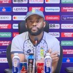 South Africa cricket team captain Temba Bavuma pictured during a press conference in India. — Reporter