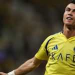 Al Nassrs Cristiano Ronaldo celebrates scoring their second goal in a Group B match of the Asian Champions League against Al Rayyan at Al-Awwal Park, Riyadh, Saudi Arabia on September 30, 2024. — Reuters