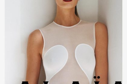 Alaïa W/S 2024.25 : Daria Werbowy by Tyrone Lebon