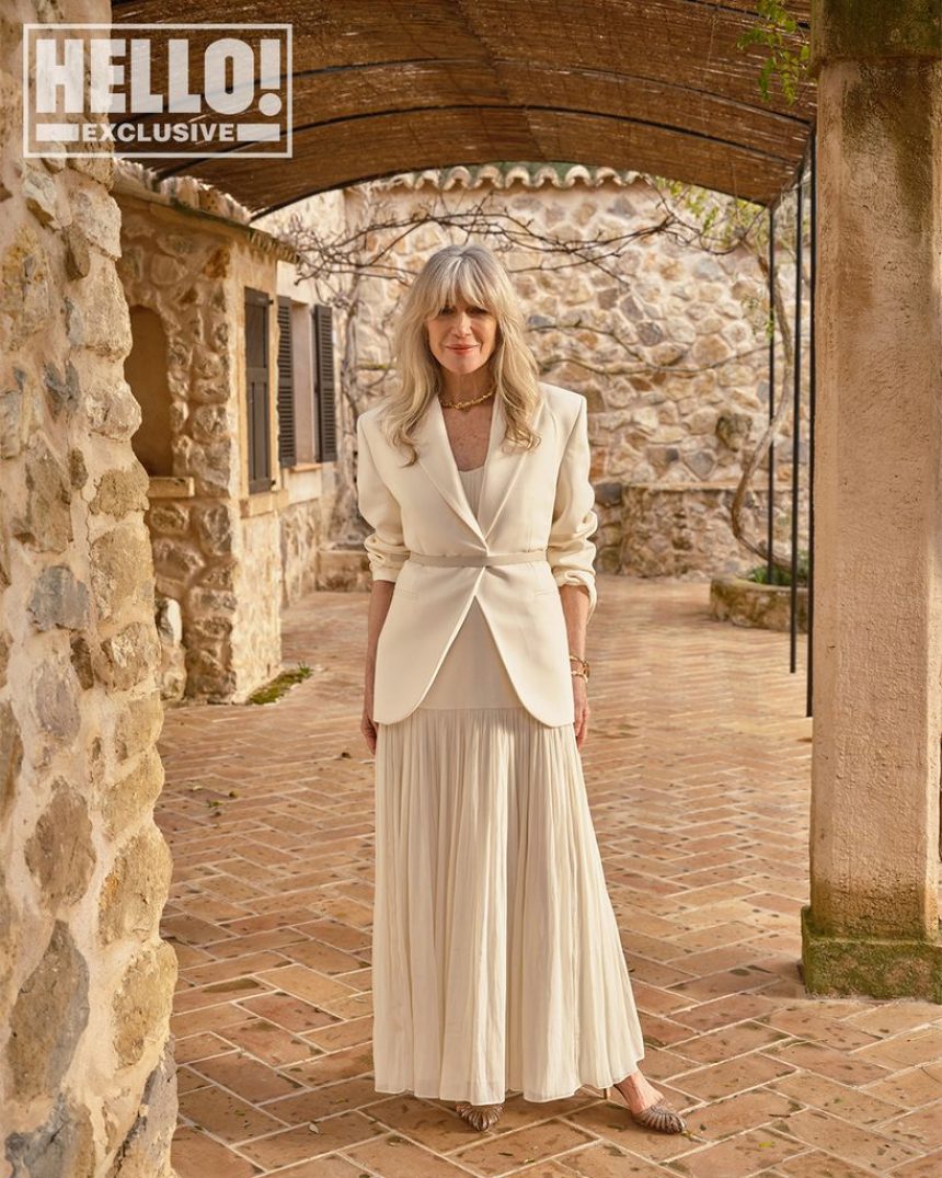 Selina Scott in an exclusive photo shoot for HELLO!