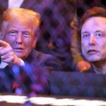 President Donald Trump is pictured along with Elon Musk (right) during UFC 309 at Madison Square Garden on November 16, 2024. — Reuters