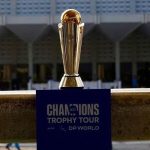 ICC Champions Trophy title at Islamabads Faisal Mosque on November 16, 2024 - X/@TheRealPCB