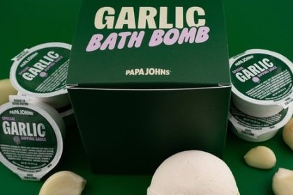 Garlic-Scented Bath Bombs