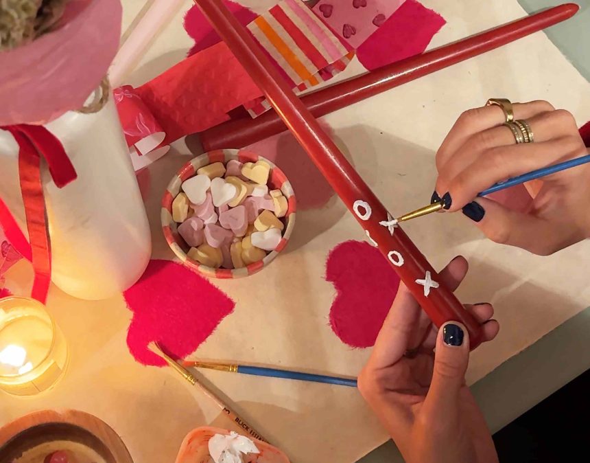 Here's Why a Candle-Painting Party Is the Only Galentine's Day Event You Need This Year