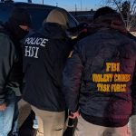 Officers from Homeland Security and the FBI conduct immigration enforcement in El Paso, Texas