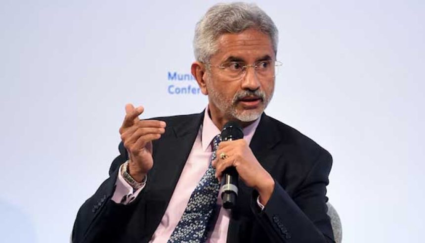 Indian Foreign Minister Subrahmanyam Jaishankar speaks during the annual Munich Security Conference, in Munich, Germany February 19, 2022. — Reuters