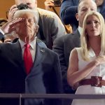 Trump salute at Super Bowl