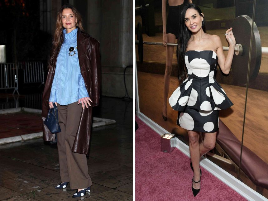 Laura Dern, Katie Holmes, and Demi Moore Wore 2025's Most Unexpected Spring Trend