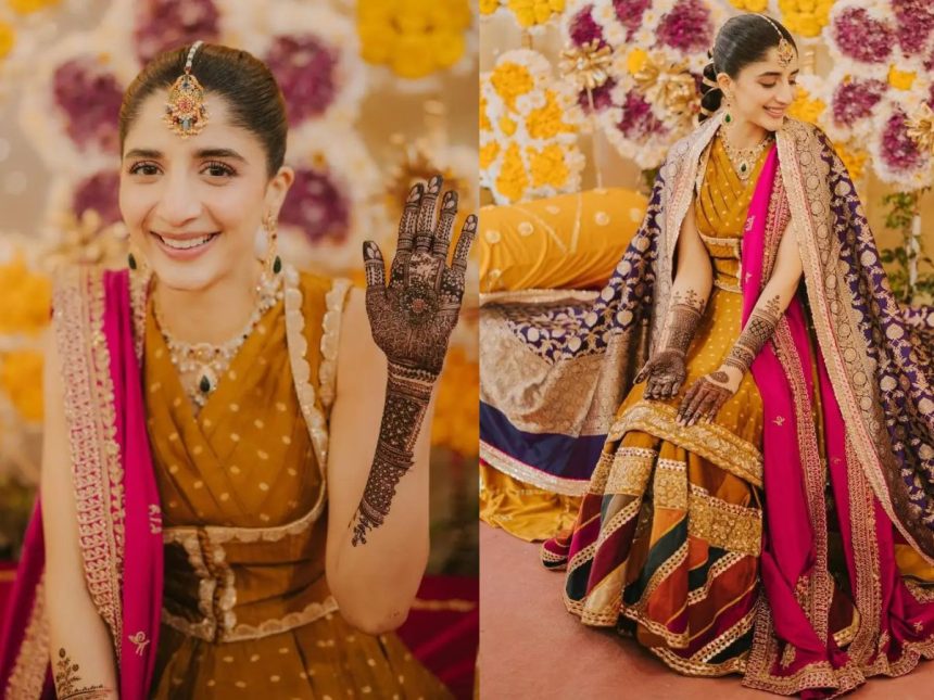 Mawra Hocane and Ameer Gilani's mehndi moments captivates fans | The Express Tribune