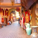 Experience the cosmopolitan and the a traditional on a wander through the Moroccan souks in Marrakech