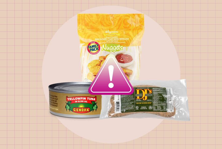 Nationwide Recalls on Canned Tuna, Chicken and More to Be Aware of Right Now