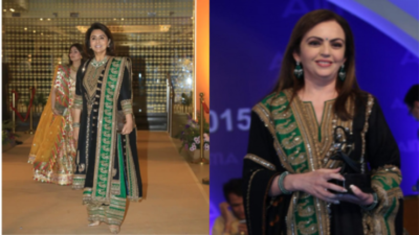 Neetu Kapoor vs Neeta Ambani: Who managed to pull off this black embroidered kurta better?