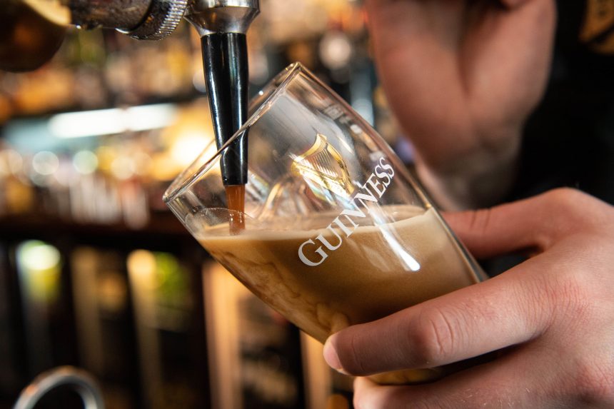 Some pubs in London reportedly rationed the amount of Guinness drinkers could buy