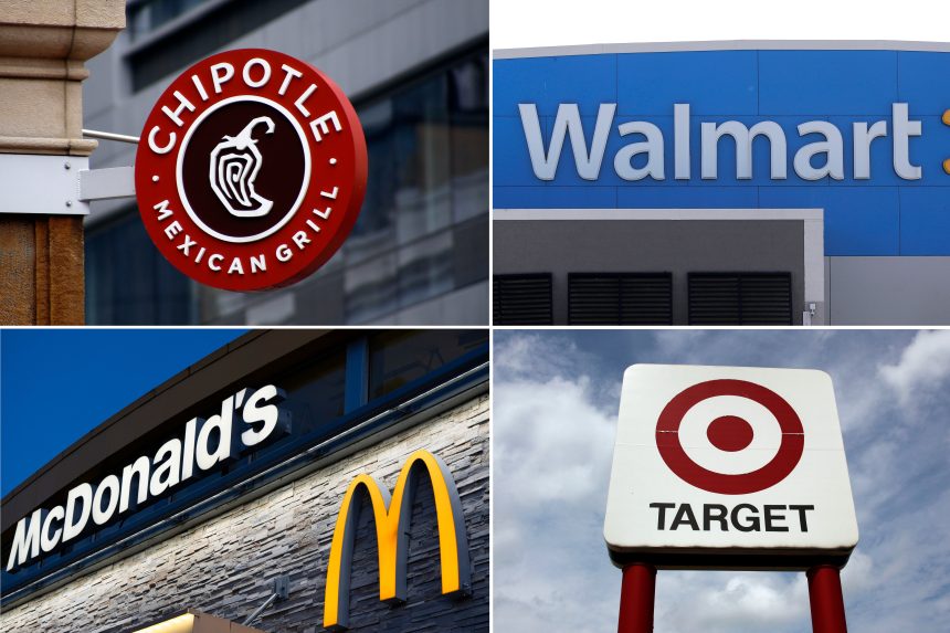 Chipotle, Walmart, McDonald’s and Target are all open on Presidents’ Day