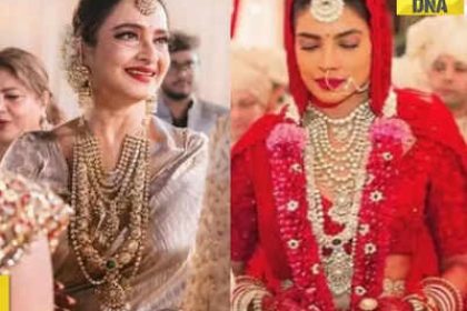 Rekha proves her love for Priyanka Chopra with a necklace inspired by her wedding