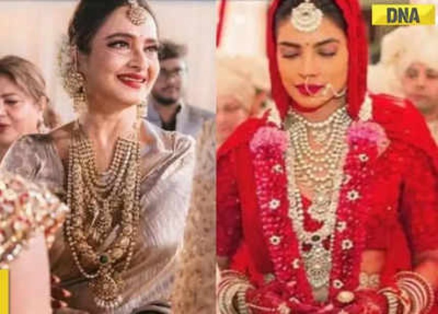 Rekha proves her love for Priyanka Chopra with a necklace inspired by her wedding