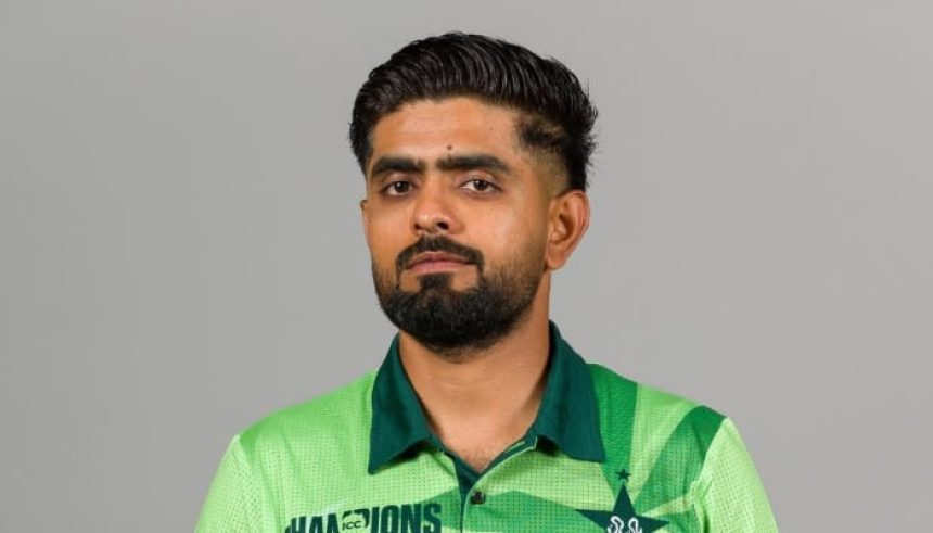 Pakistans star batter Babar Azam is seen in this image released on February 17, 2025. — ICC