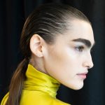 Roksanda’s wet look hair is trending at London Fashion Week