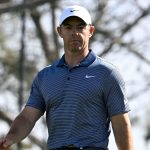 Rory McIlroy walks