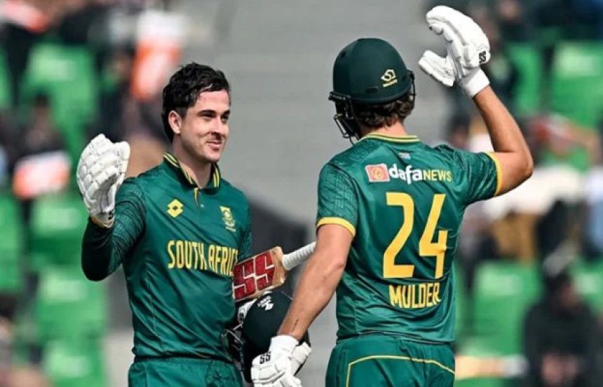 South African batter Matthew Breetzke sets world record on debut - SUCH TV