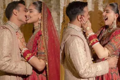 Stylish wedding pictures of 'Husn' singer Anuv Jain and his beautiful bride Hridi Narang