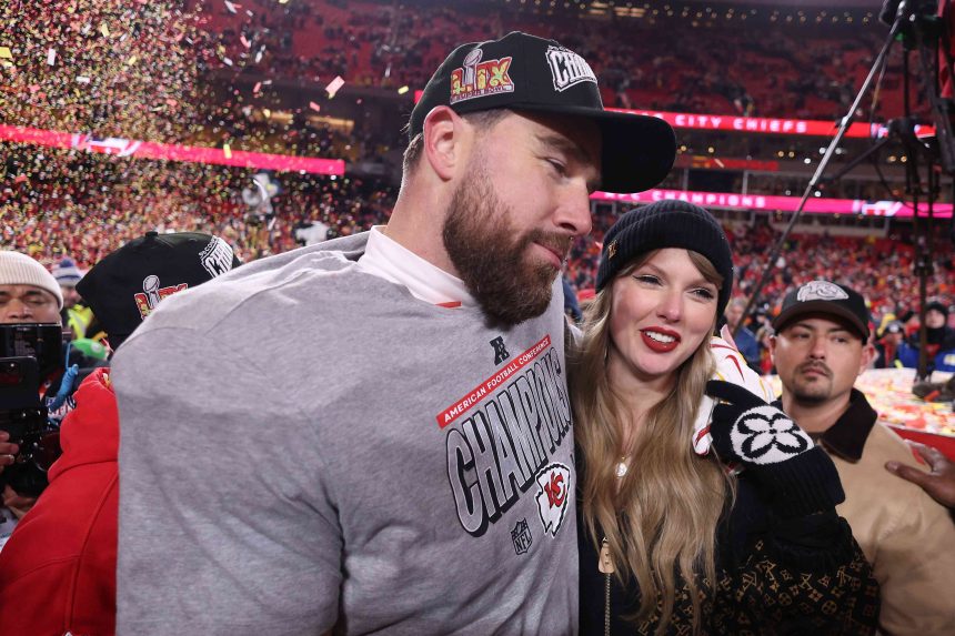 Taylor Swift and Travis Kelce Are "Going Very Strong" After Chiefs' Super Bowl Loss