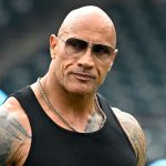 The Rock at a UFL game