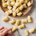 Homemade gnocchi