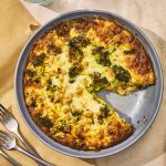 This Broccoli, White Bean & Cheese Quiche Packs 21 Grams of Protein per Slice