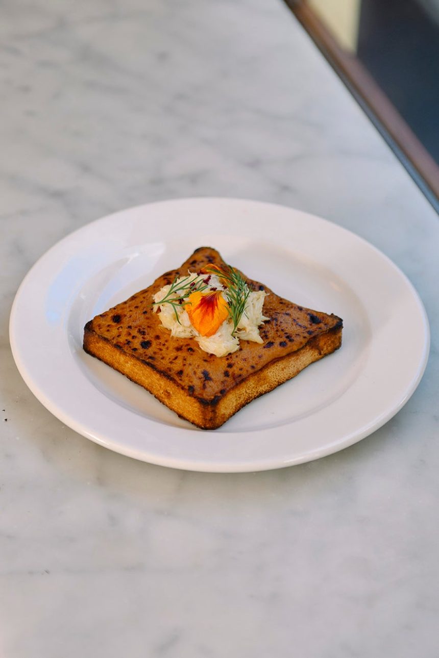 The ultimate croque monsieur – crab, cheese and indulgence in every bite