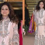 Tina Ambani showcases her timeless elegance at Aadar Jain’s Mehendi ceremony