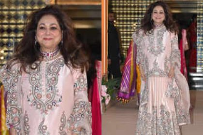 Tina Ambani showcases her timeless elegance at Aadar Jain’s Mehendi ceremony