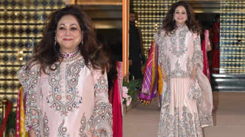 Tina Ambani showcases her timeless elegance at Aadar Jain’s Mehendi ceremony