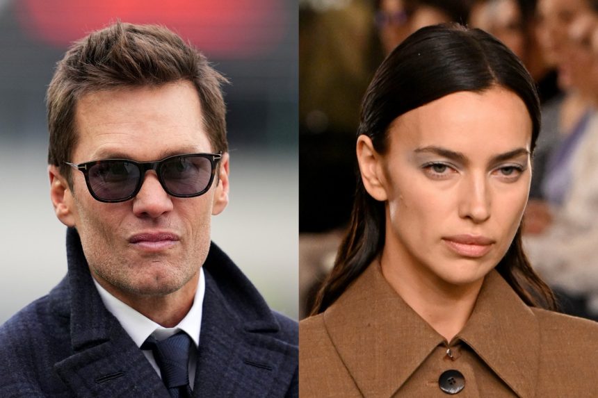 Brady (left) and Shayk dated for around four months in 2023