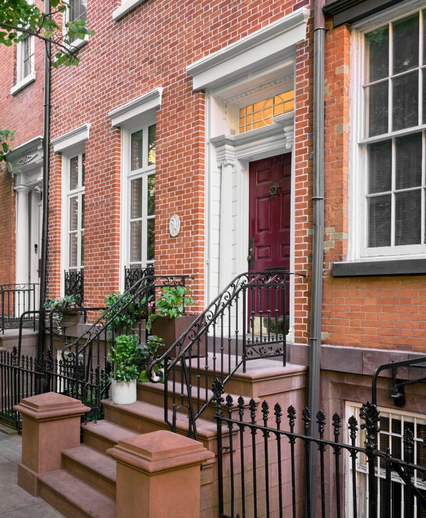 Image may contain Architecture Building Housing Plant House and Row House