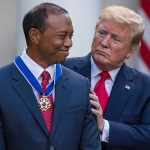 Donald Trump and Tiger Woods