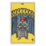 Your love tarot reading for the week of February 17 - 23, 2025 includes the Nine of Cups.