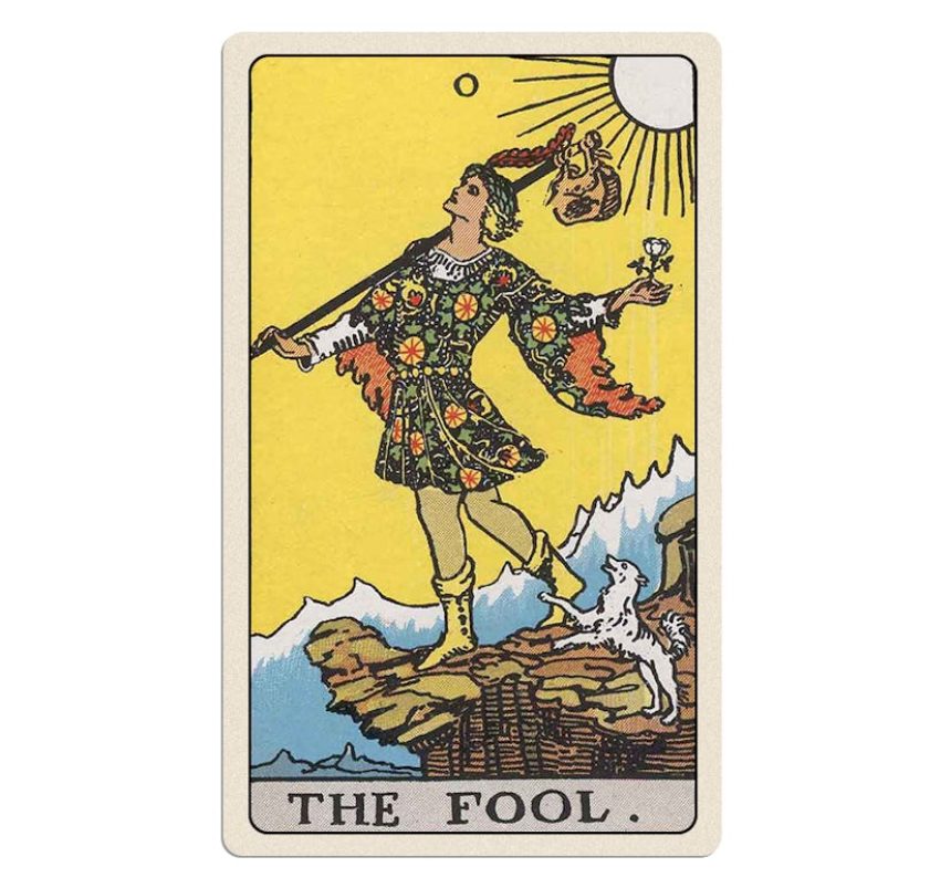 Your tarot card for Thursday, February 13, 2025 is The Fool.