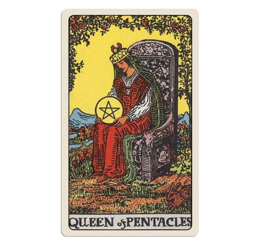 Your daily tarot card for Tuesday, February 4, 2025 is the Queen of Pentacles.